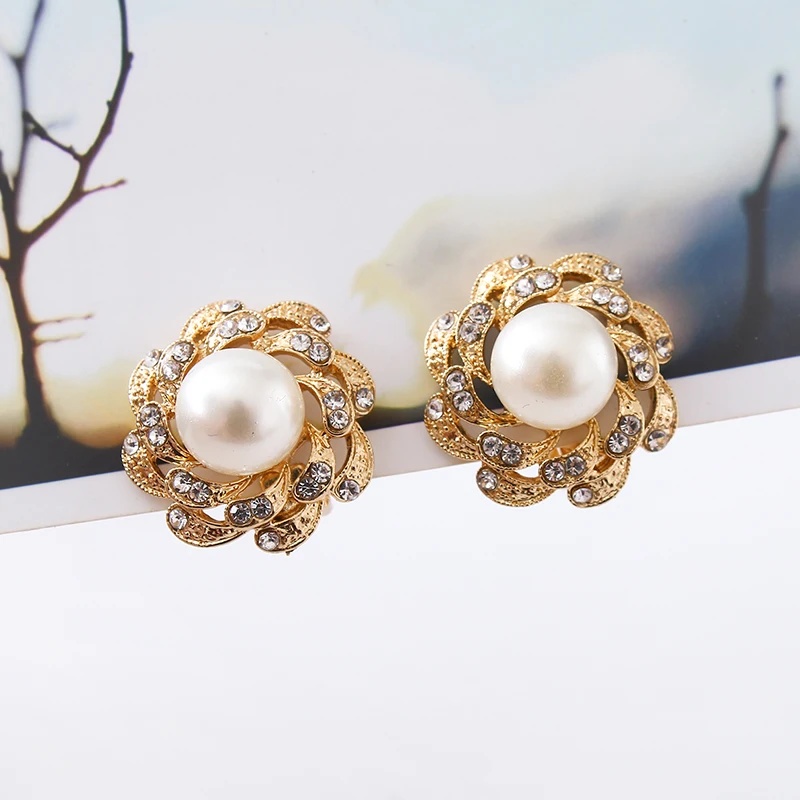 Brincos клип орать букле d'oreille Bijoux имитация-жемчужина Кафф Серьги для Для женщин Девушка подарок ювелирных изделий Pendientes
