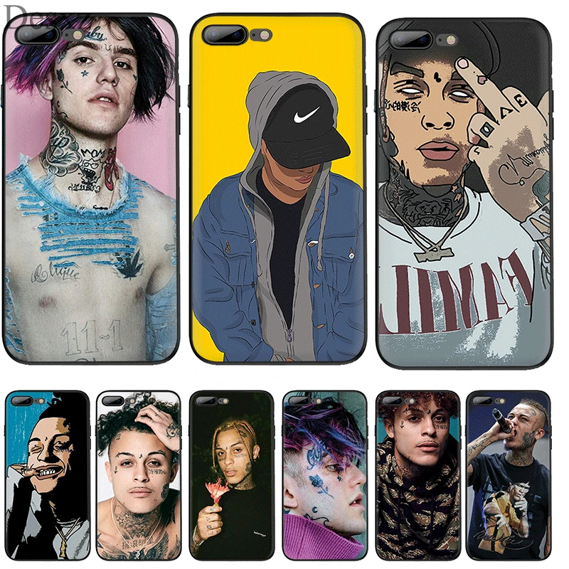 

Silicone Tpu Phone Case Skies Lil Peep for iPhone 11 Pro X XS Max XR iPhone 6 6s 7 8 Plus 5 5s SE Protection Cover