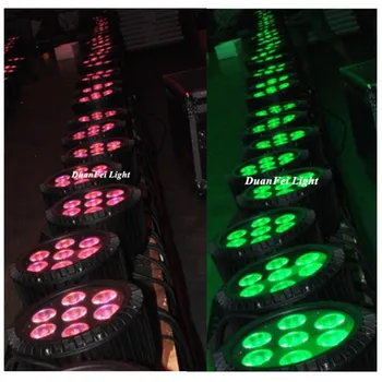 

6pcs/lot led waterproof par light 7x10w outdoor par dmx512 rgbw led par event led slim par rgbw