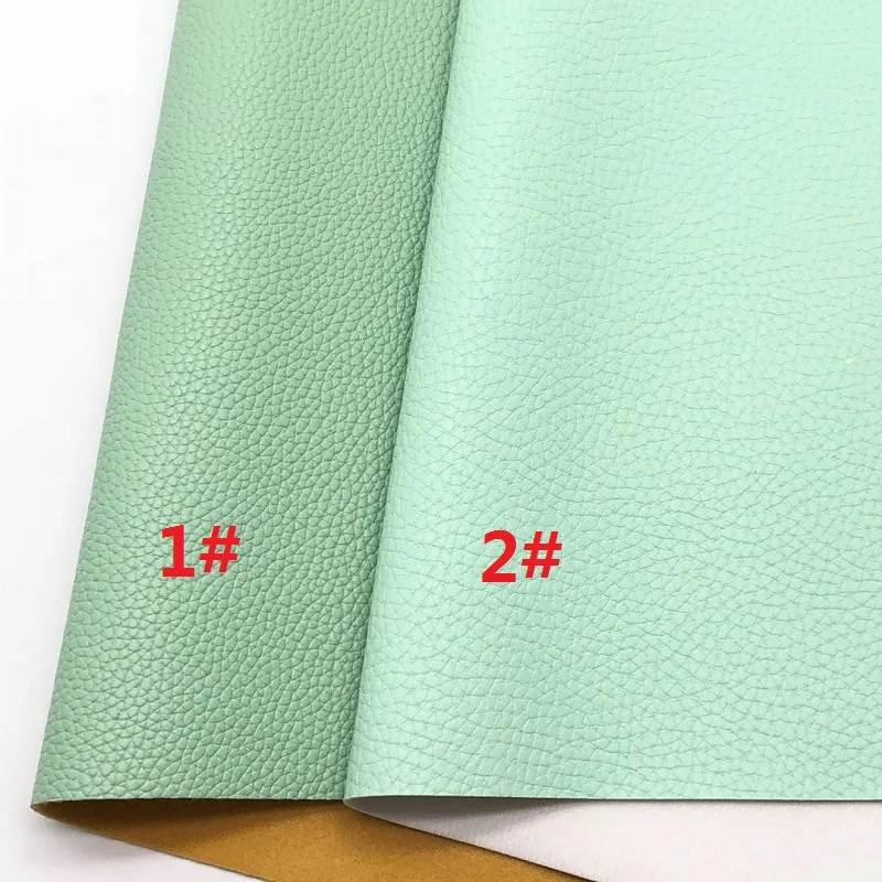

1PCS A4 SIZE 21X29cm Alisa Glitter Cuero Sintetico Light Green Leather Leather for DIY F24D