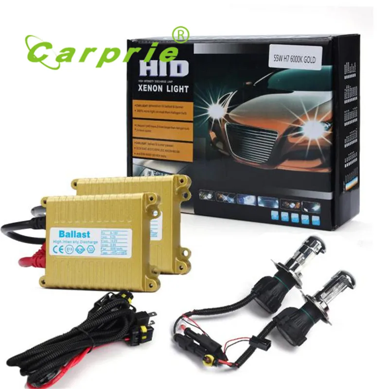 

AUTO 2016 12V 55W H13 5000K Xenon HID Bulb + Ballast Conversion Set Kit Headlight car-styling car light car styling feb 27