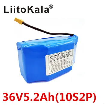 

LiitoKala 36V 5.2Ah 5200mah high drain 2 wheel electric scooter self balancing lithium battery pack for Self-balancing Fits 6.5"