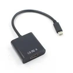 Type-C USB 3,1 кабель адаптер мужчин и женщин 1080 P USB-C видео конвертер для Macbook для Chrombook портативных ПК планшеты