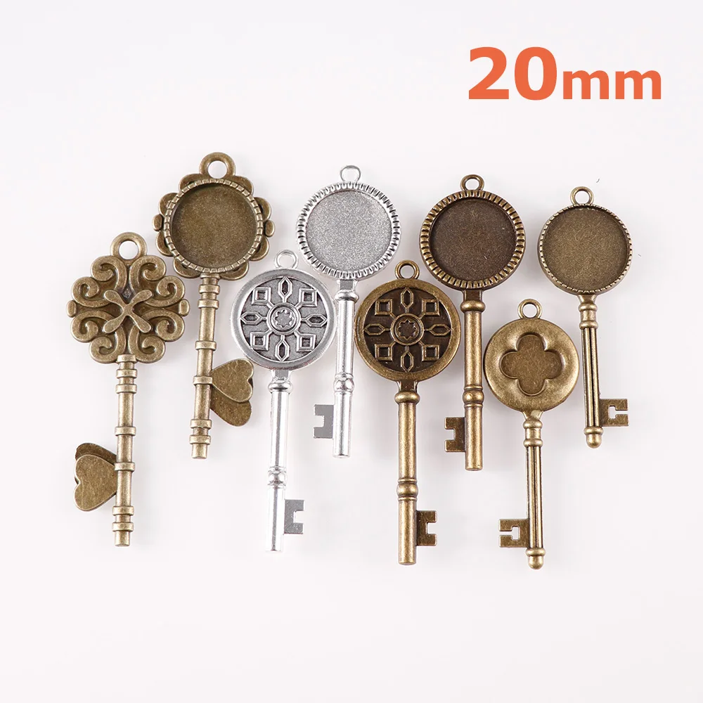 

Multi Style Antique Silver And Bronze Cabochon High Quality Base Setting Blank Bezel Pendant Dangle Jewelry Accessories
