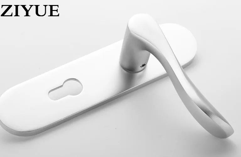 

Free Shipping Alumina Indoor Lock Modern Minimalist Interior Space Aluminum Door Lock