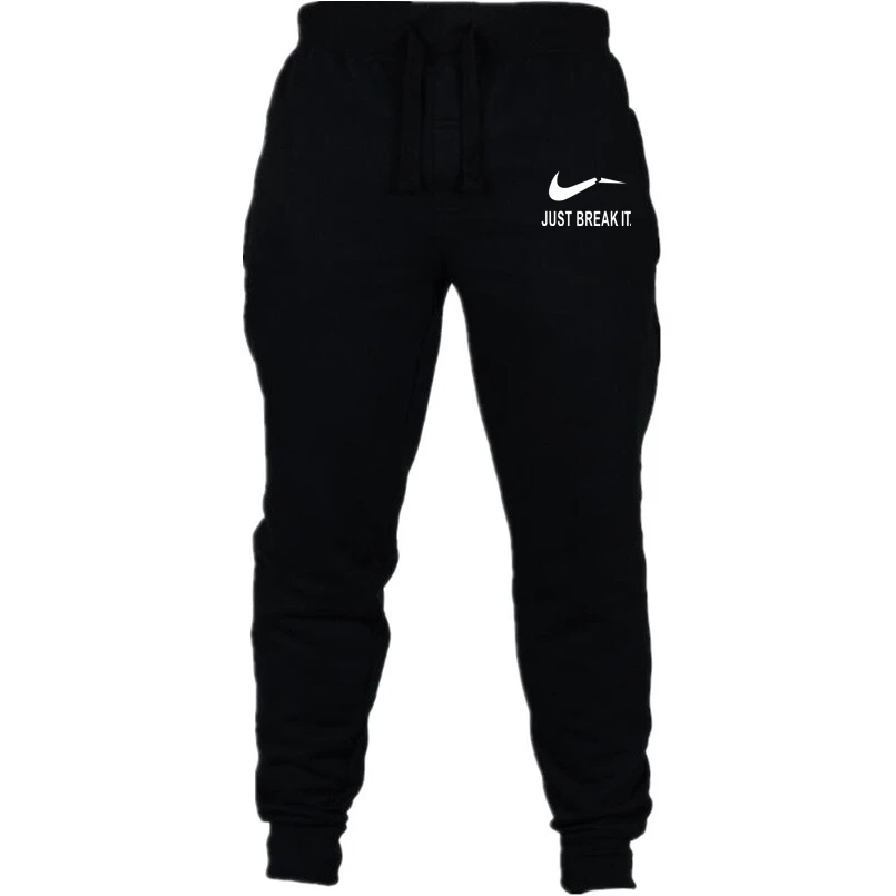 2018 Fall Men's Black doodle Print Trousers Jogger Men's Pants Casual Slim Fit Men's Fitness Sweatpants Big Size wholesale 2018 Fall Men's Black doodle Print Trousers Jogger Men's Pants Casual Slim Fit Men's Fitness Sweatpants Big Size wholesale