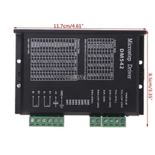 DM542 Драйвер шагового двигателя для 57 86 серия 2-фазный цифровой Драйвер шагового двигателя G27 и Прямая поставка