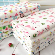 Детское Хлопковое трикотажное одеяло из хлопковой ткани с милым рисунком, детское постельное белье, детское нижнее белье, ткань,, 180*50 см