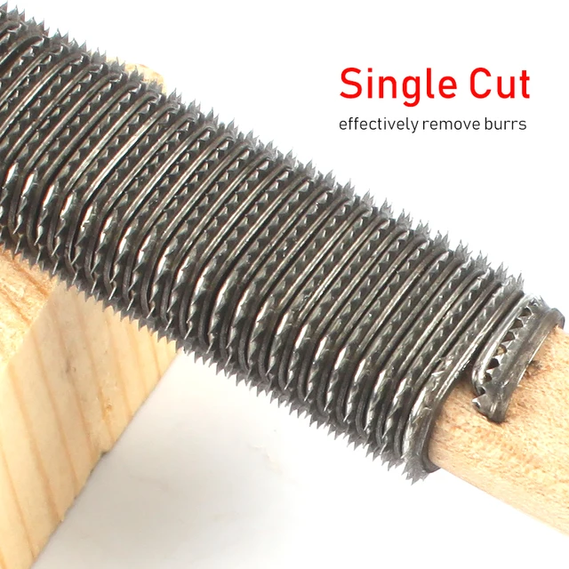 3pcs Wood Carving Files Round Rough Teeth Carpentry Woodworking Files Wood Rasp