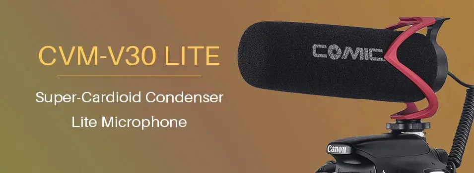 Universal Microphone Condenser for Nikon Canon DSLR Video Camera Sadoun.com