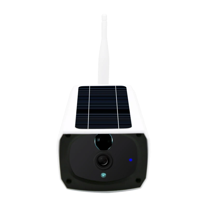  2MP HD solar power wifi IP telecamere bullet a due vie audio senza fili di IR di visione di Ricaric