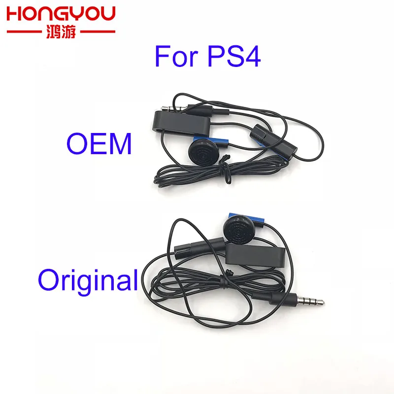 30 шт. 100% новые наушники для Sony Playstation 4 PS4 гарнитура микрофон наушник клип|Запасные