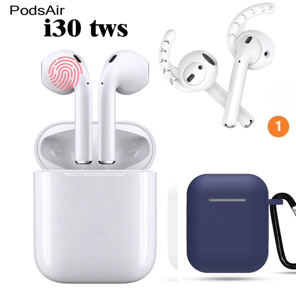 

PodsAir I30 tws wireless Bluetooth Bluetooth 5.0 touch headset box pk i60 tws i10 tws i9s i7s i70 i80 i90 i100
