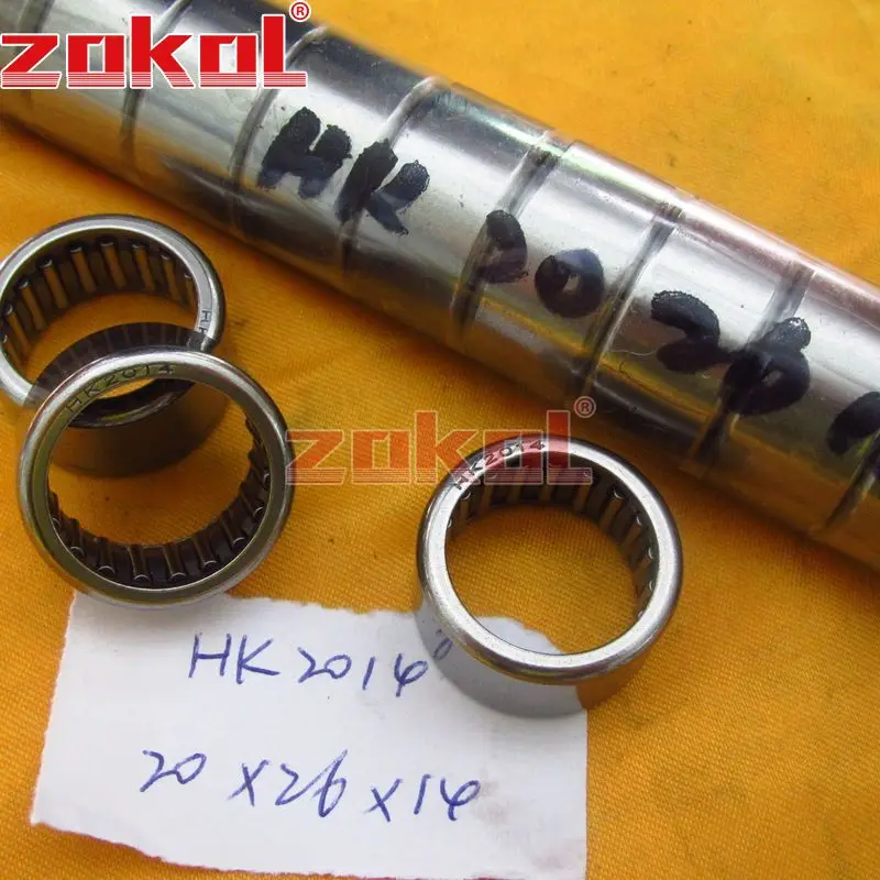 Подшипник ZOKOL HK2010 HK2012 HK2014 HK2016 игольчатый роликовый подшипник 20*26*10 20*26*12 20*26*14 20*26*16