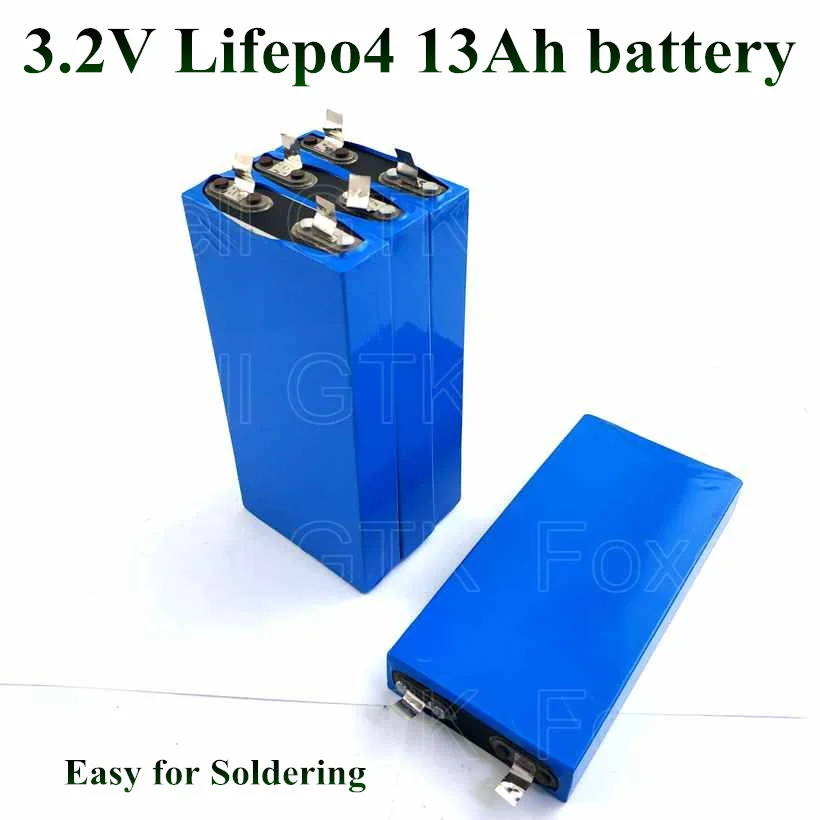 16pcs lifepo4 3.2v 13Ah battery cells metal case 3.2v Lifepo LFP for pack diy 16s 48v 10ah 8s 24v 12Ah ebike power motor vehicle (2)