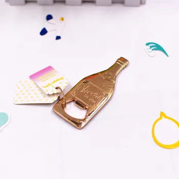

New Creative Golden champagne beer opener Parties Wedding Gift 50 pcs