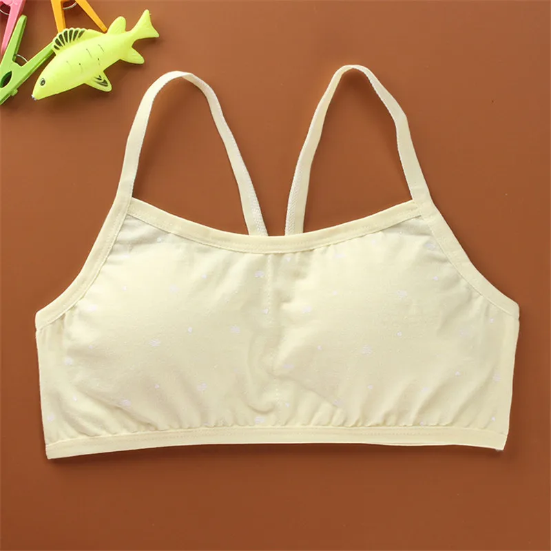 Girls Bra camisole girl cotton vest child world of tank girls underwear candy color girls tank tops kids clothing models