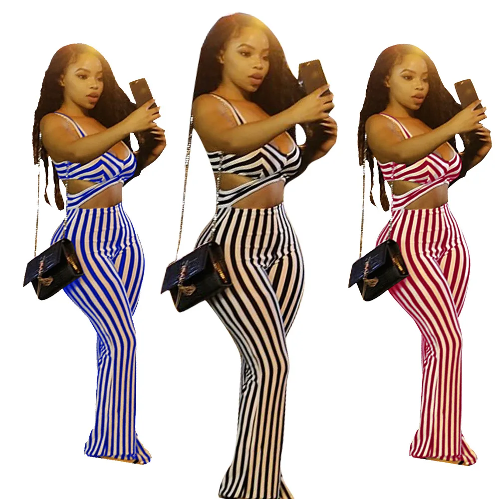 

XXXL plus size jumpsuits 2019 New summer 3 colors Striped Hollow Out womens rompers backless bodysuit jumpsuit