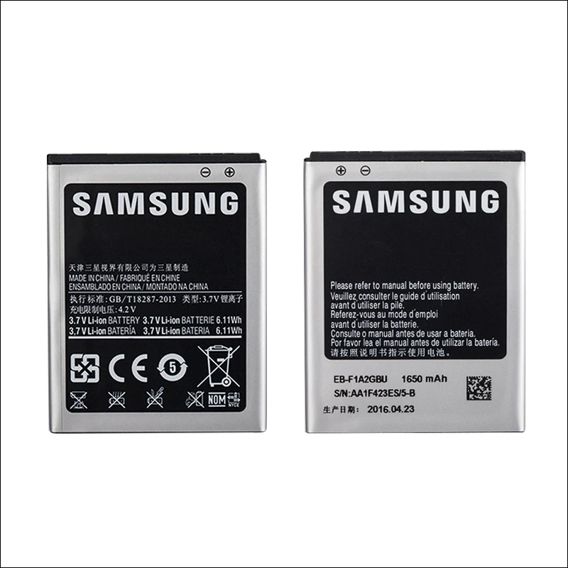 

Original EB-F1A2GBU Replacement battery For Samsung Galaxy S2 I9100 9100 i9100g i9103 i9105 I9108 i9050 1650mAh +Free Tools