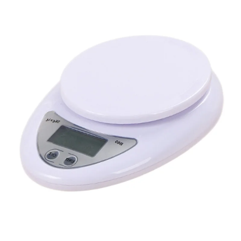 

Digital Scale LCD Electronic Kitchen Scale Food Postal Balance Weight Measurement Tool Portable 5 kg