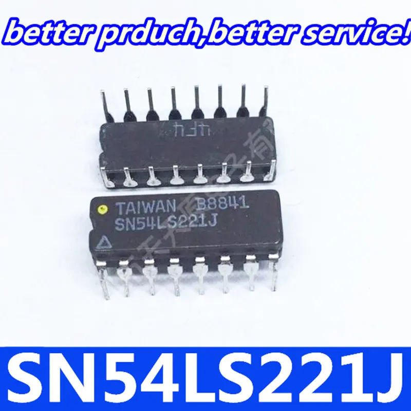 10 шт./лот SN54LS221J CDIP 16 SN54LS221 хорошего качества|Запасные части| |