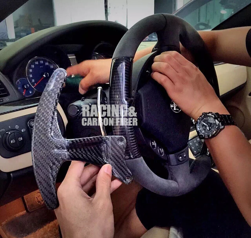 

Free Shipping!! Maserati GTS GT carbon fiber paddle--carbon fiber paddle shift for Maserati GranTurismo GTS GT Gran Cabrio