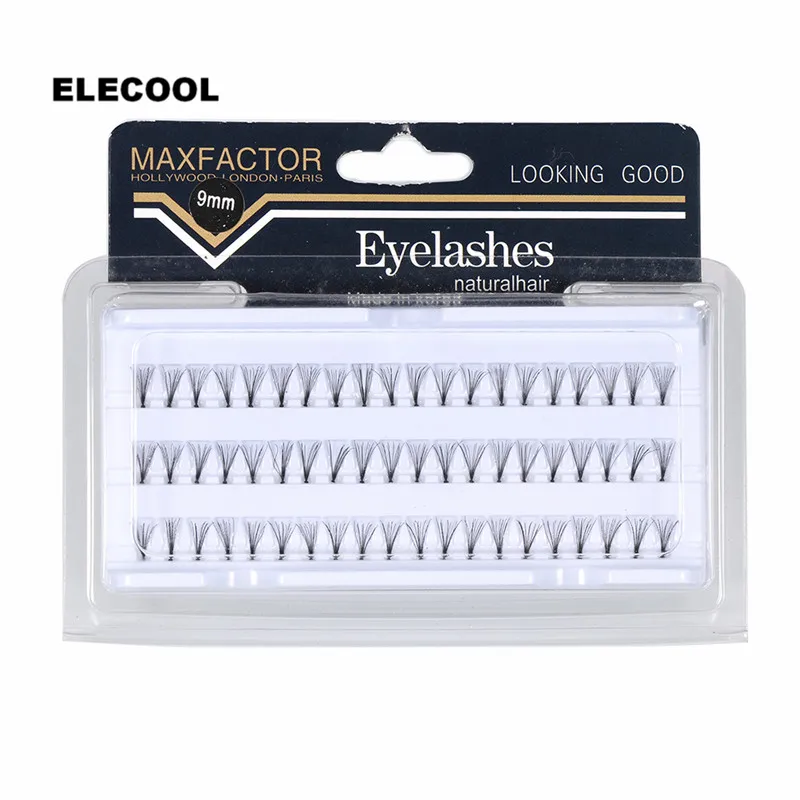 

ELECOOL 60 Lash Knot-Free Flares Natural Individual False Eyelashes Extension Makeup Cosmetic Beauty Tool