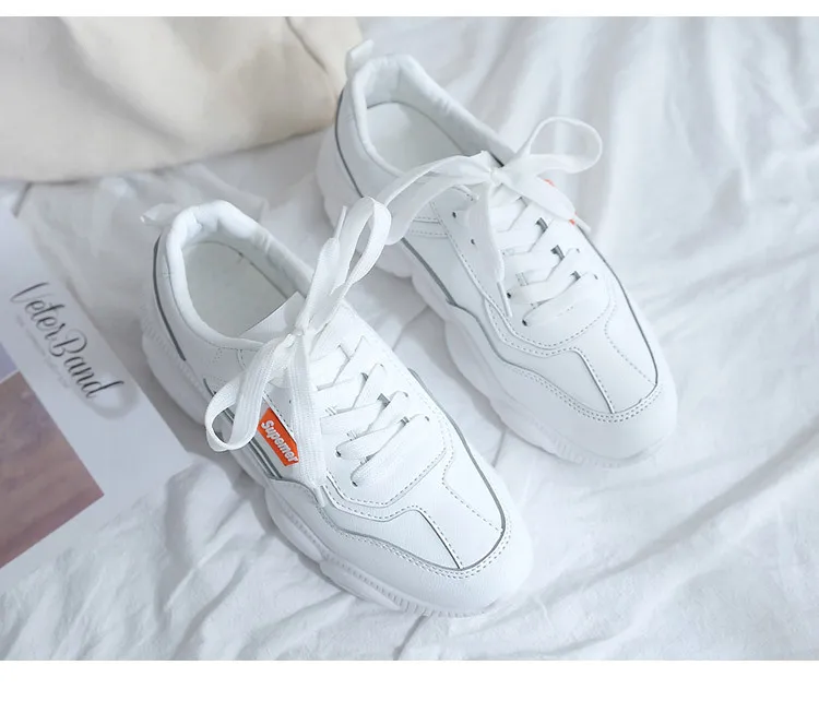 Для женщин кроссовки на платформе Толщина нижней медведь Zapatos De Mujer женские кроссовки, обувь на платформе для любителей ходьбы Zapatos De Mujer