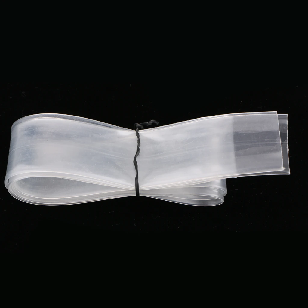 Clear Transparent Heat Shrink Tube Wrap Cable Wire Sleeve 20mm x 1m
