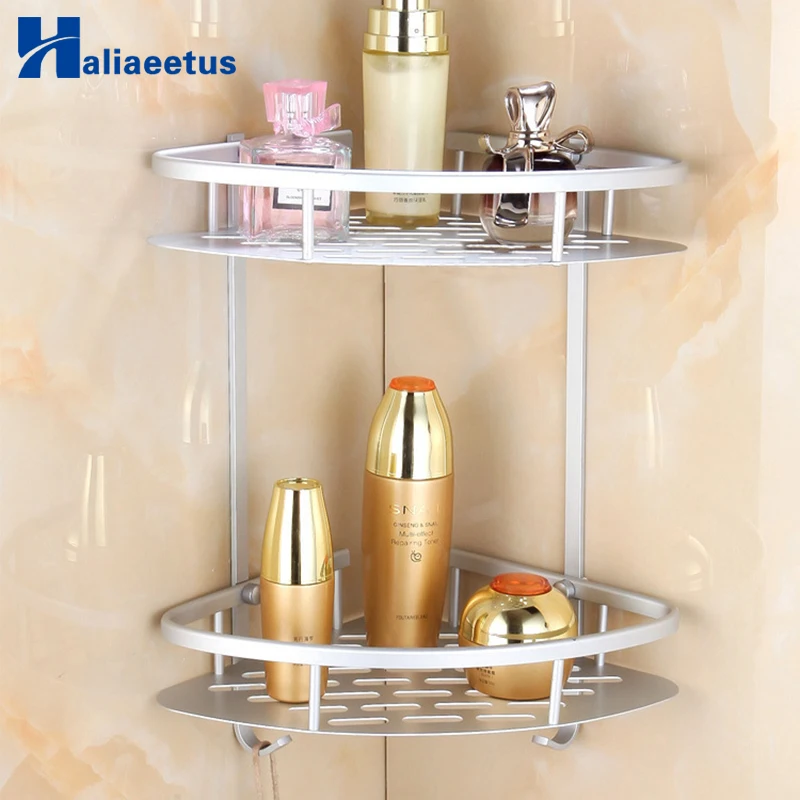 

Bathroom Shelf Shower Shampoo Soap Cosmetic Shelves Storage Organizer Rack Holder Bathroom Accessories
