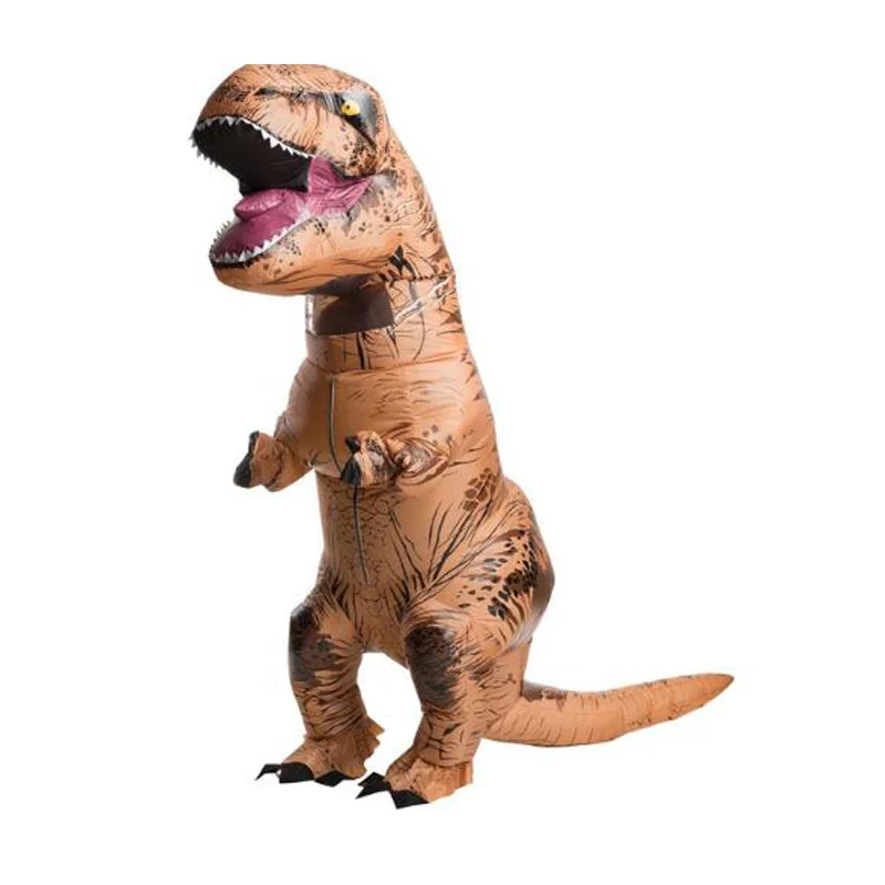 GONFLABLE Dinosaure T REX костюмы залить женщины Blowup Rex Dinosaur Хэллоуин Gonflable костюм de mascotte пати