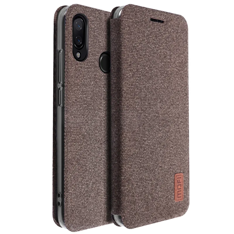 coffee Для xiaomi redmi 7 pro Чехол-книжка силиконовый чехол для redmi 7 Чехол capas подставка MOFi чехол для redmi 7 pro чехол s - Цвет: coffee