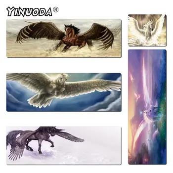 

Yinuoda Boy Gift Pad Pegasus Rubber Mouse Durable Desktop Mousepad Size for 18x22cm 20x25cm 25x29cm 30x60cm 40x90cm