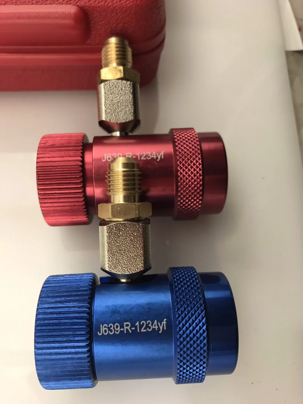 R1234yf Quick Couplers Adapters Adjustable 1/4