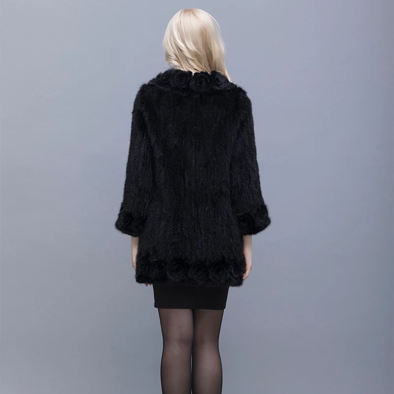 Great Woman Fur New Knitted 1