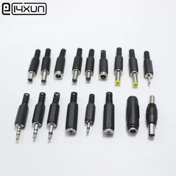 

100PCS 5.5*2.1 5.5*2.5 4.0*1.7 4.8*1.7 5.5*3.0 6.0*4.4 mm DC Power Plug Connector Adaptor 2.5mm 3.5mm 2 3 4 Pole Audio Plug