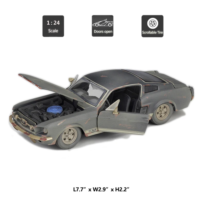 Hommate Maisto 1:24 Ford Mustang GT 1967 старые друзья сплав модель автомобиля игрушка литая