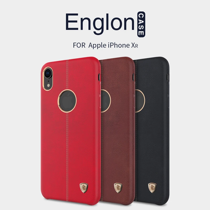 Nillkin Classic Englon PU Leather Case for Apple iPhone XR