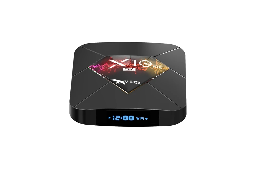 6K tv Box X10 Plus Android 9,0 Allwinner H6 Четырехъядерный 4 ГБ 32 ГБ 64 Гб 2,4G WiFi USB3.0 Поддержка 6K* 4K H.265 Смарт медиаплеер