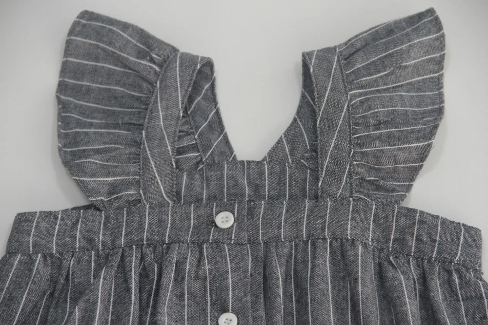 2019 New Casual Girls Dresses Cute Teen Stripes Dress Cotton Korean Children Clothing Summer Kids Clothes For Girls 4 to 15 Year (19)