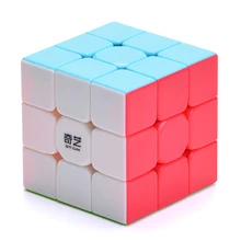 QIYI Cube 5,7 см 3x3x3 скорость для головоломки Красочные Neo Cubo Magico Stickerless для детей, взрослых, обучающая игрушка лучший ребенок