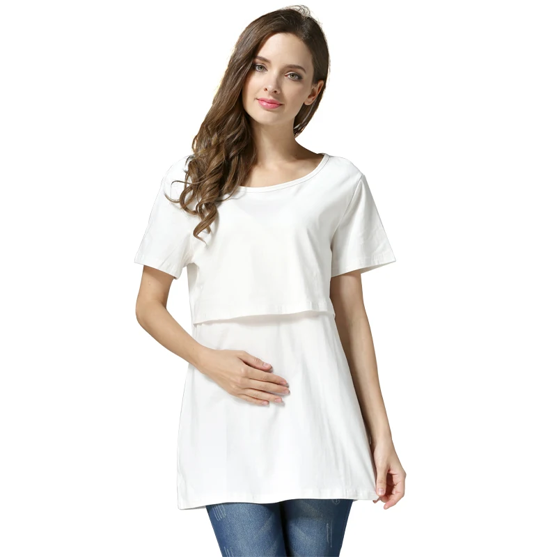 Emotion Moms pregnancy Maternity clothes Maternity Top Nursing top nursing clothing Breastfeeding T-shirt for pregnant women Top