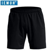IEMUH бренд летние мужские шорты длиной до икры Фитнес Бодибилдинг модные повседневные тренажерные залы тренировка для бегунов Короткие штаны спортивные штаны