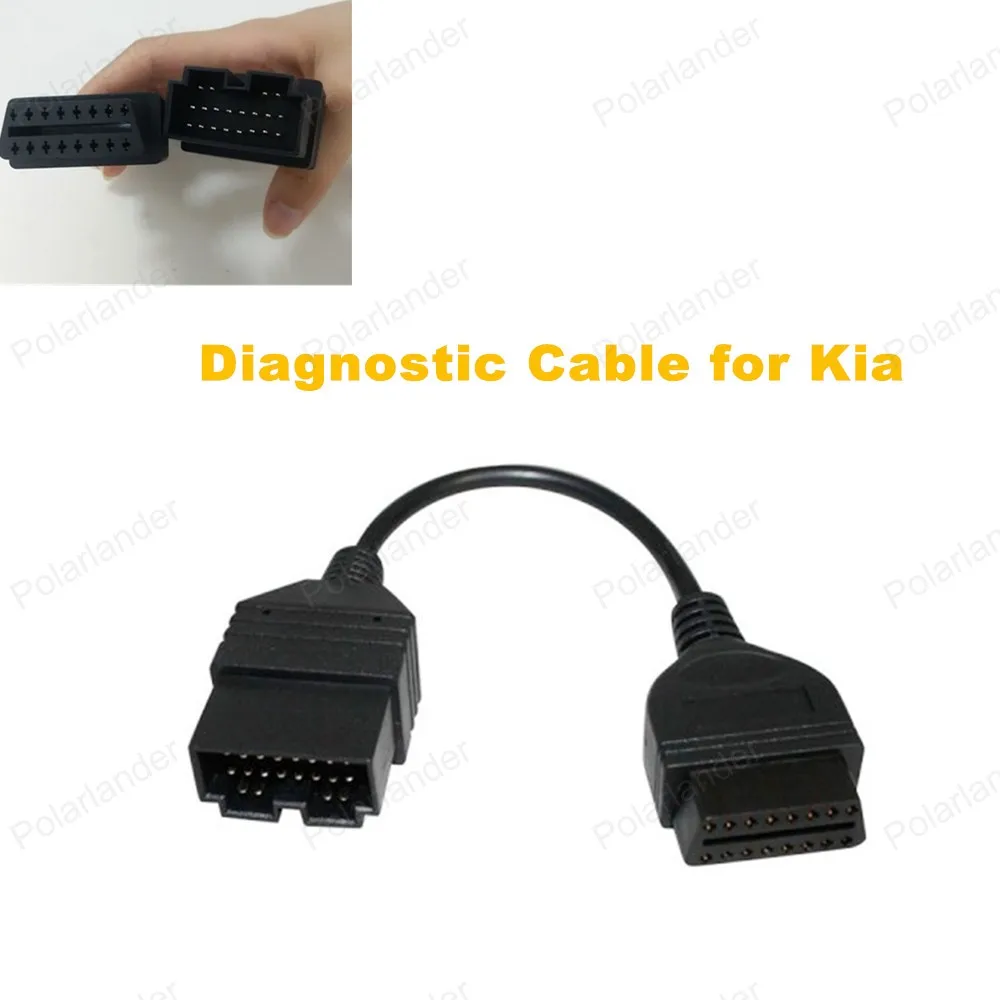 

2016 New 20 Pin To 16 Pin OBD2 Car Diagnostic Cable for K-ia Diagnostic Scanner Cable Car Scanner Cable