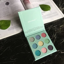 Shadow Makeup 9 color Matte Eye Shadow Natural Pressed Powder Long lasting Professional Eye shadow Makeup Palette Shadow Shimmer shadow