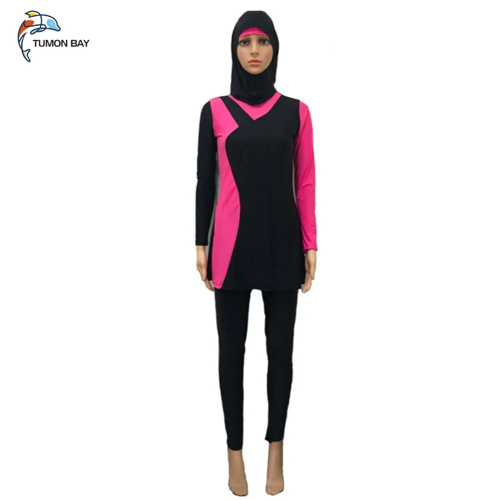 Buy Women Plus Size print Muslim Swimwear 2017 New