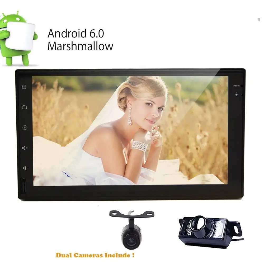 Android6 0 Car Stereo Double Din In Dash GPS Navigator Car font b radio b font