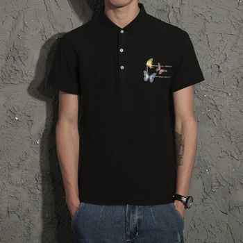 

E-commerce A041 day short sleeved polo men Lapel summer male Department 6610P50