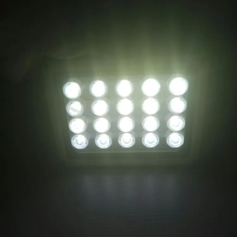 ИК-датчик 20 Вт 12 В светодиодный светильник ночного видения, заполняющий CCTV белый светильник, на номерном знаке, изображение, используемое для камеры видеонаблюдения