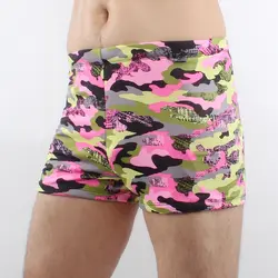 Swimmart камуфляж повторяющийся печати Мужская пляжная одежда 2018 большой человек пляжные купальники плюс размеры XXXL пляжные шорты мужской